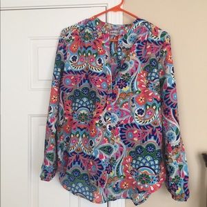 Paisley print blouse